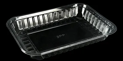 Clear PET trays 3PP