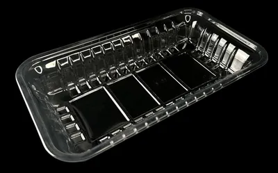 Clear PET trays 10K