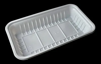 White PP trays 10K