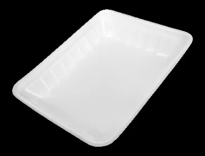 White PP trays 809P
