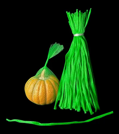 Mesh net bags 17" green