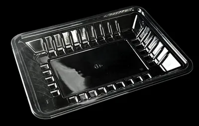 Clear PET trays 4D